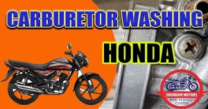 How to clean carburetor in honda shine